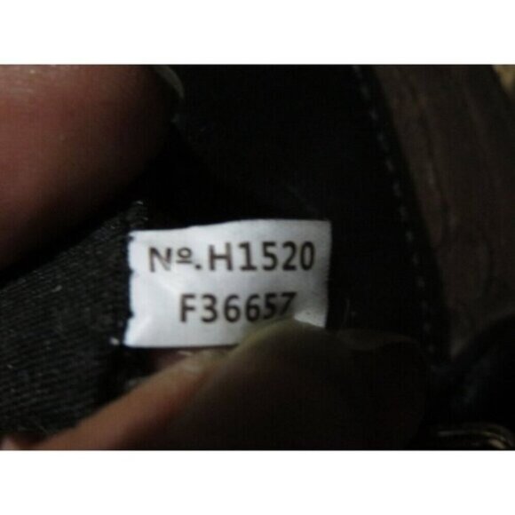 Coach 2015 Mini Rowan Baby Bennett Metallic Gold Python Leather Crossbody - Picture 6 of 12